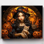 Ritual de Halloween- Pintar por Números- Canvas by Numbers