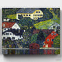 Casas en Unterach en el Attersee- Pintar por Números- Canvas by Numbers
