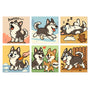 Vida de Cachorro Husky - Mini Kit Pintar por Números