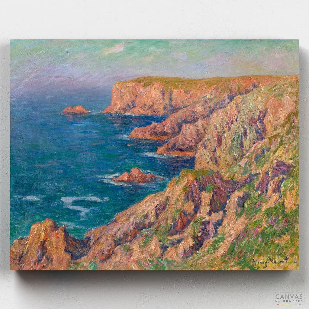 Isla de Groix - Pintar por Números- Pintar por Números- Canvas by Numbers