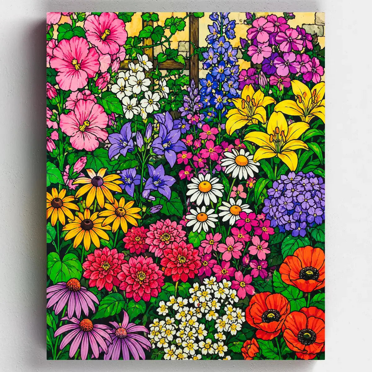 En Plena Floración - Kit Pintar por Números