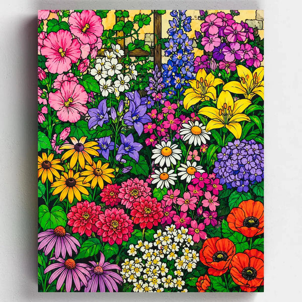 En Plena Floración - Kit Pintar por Números