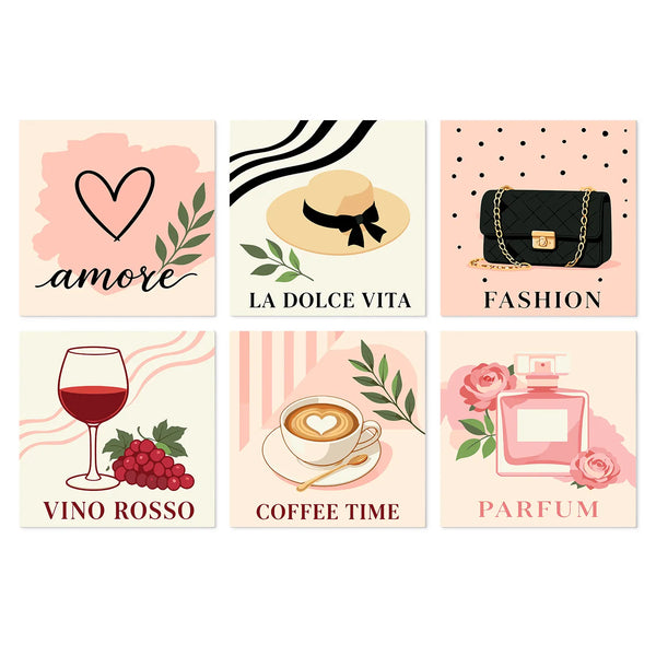 Chic Italiano - Mini Kit Pintar por Números