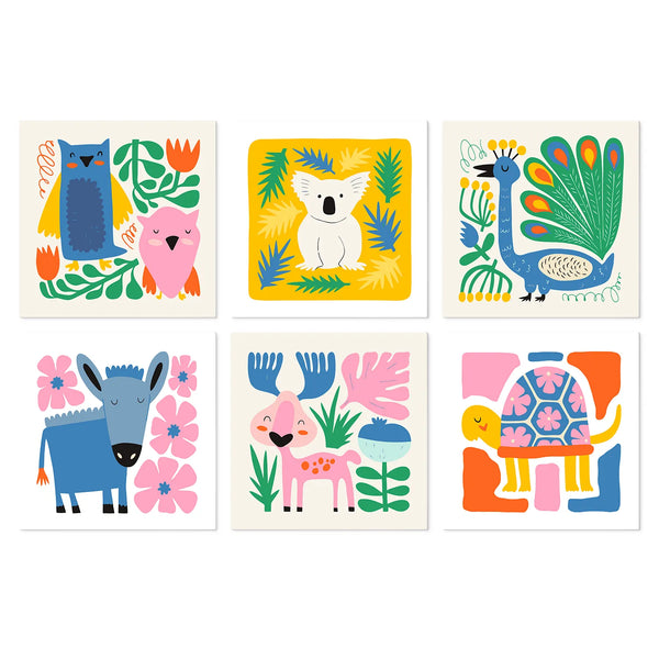 Amigos de la Selva - Mini Kit Pintar por Números