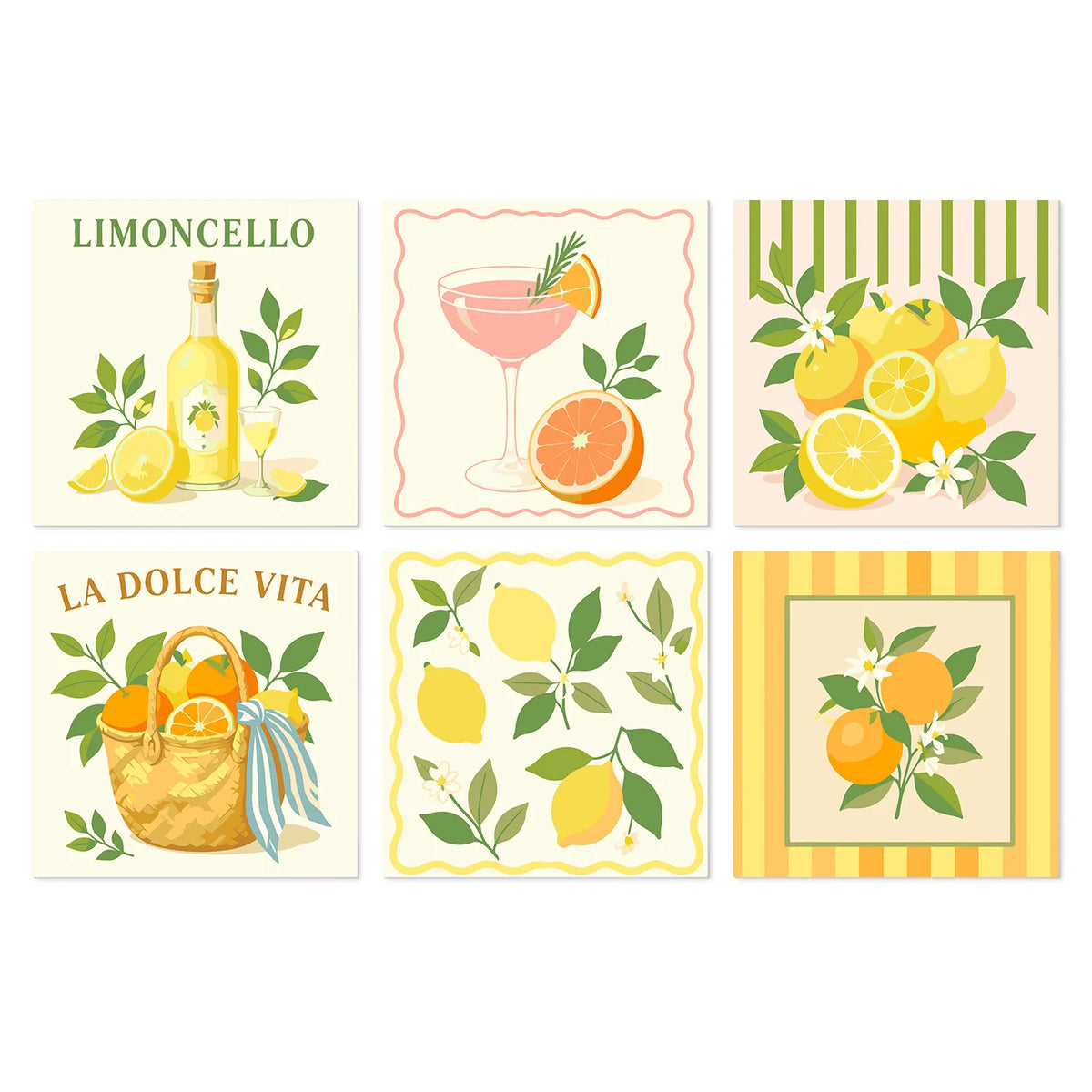 Sueños de Limoncello - Mini Kit Pintar por Números