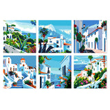Costa Mediterránea - Mini Kit Pintar por Números