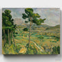 Mont Sainte-Victoire y el Viaducto- Pintar por Números- Canvas by Numbers