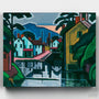 El Puerto Viejo del Canal- Pintar por Números- Canvas by Numbers