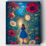 Sendero al País de las Maravillas- Pintar por Números- Canvas by Numbers