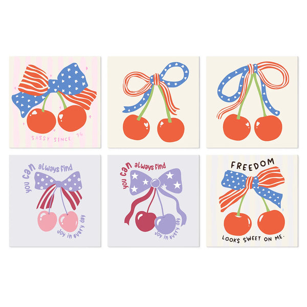 Cerezas de Fiesta - Mini Kit Pintar por Números