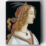 Retrato de una Joven - Kit Pintar por Números