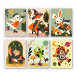 Fantasma Patinador y Amigos- Pintar por Números- Canvas by Numbers
