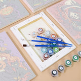 Guadañas y Escobas- Pintar por Números- Canvas by Numbers