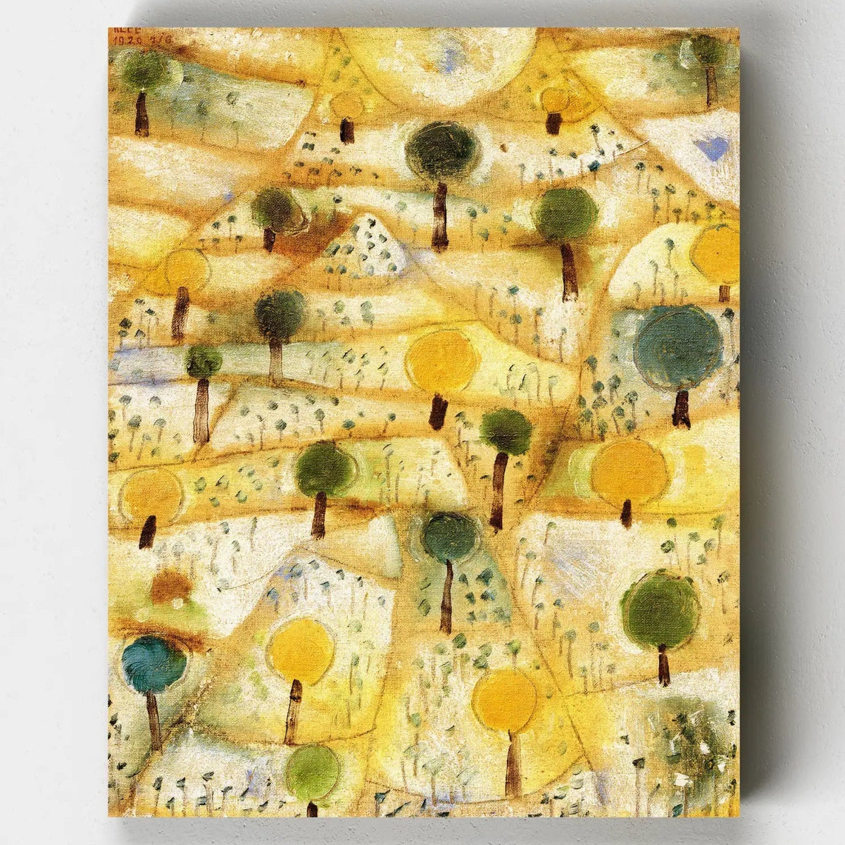 Pequeño Paisaje Rítmico - Kit Pintar por Números