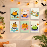 Dulces Espeluznantes- Pintar por Números- Canvas by Numbers