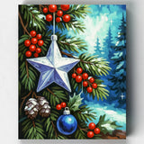 Estrella de la Temporada- Pintar por Números- Canvas by Numbers