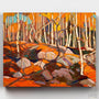 El Bosque de Abedules- Pintar por Números- Canvas by Numbers
