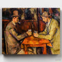 Los Jugadores de Cartas- Pintar por Números- Canvas by Numbers