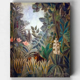 La Jungla Ecuatorial- Pintar por Números- Canvas by Numbers
