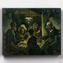 Los Comedores de Patatas- Pintar por Números- Canvas by Numbers