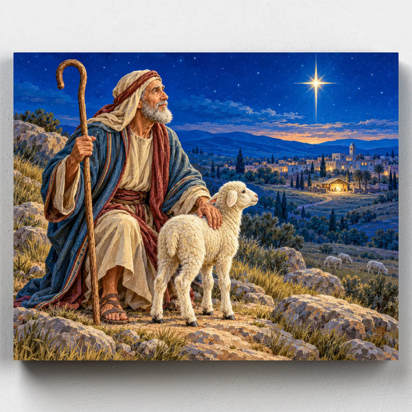 La Promesa del Pastor- Pintar por Números- Canvas by Numbers