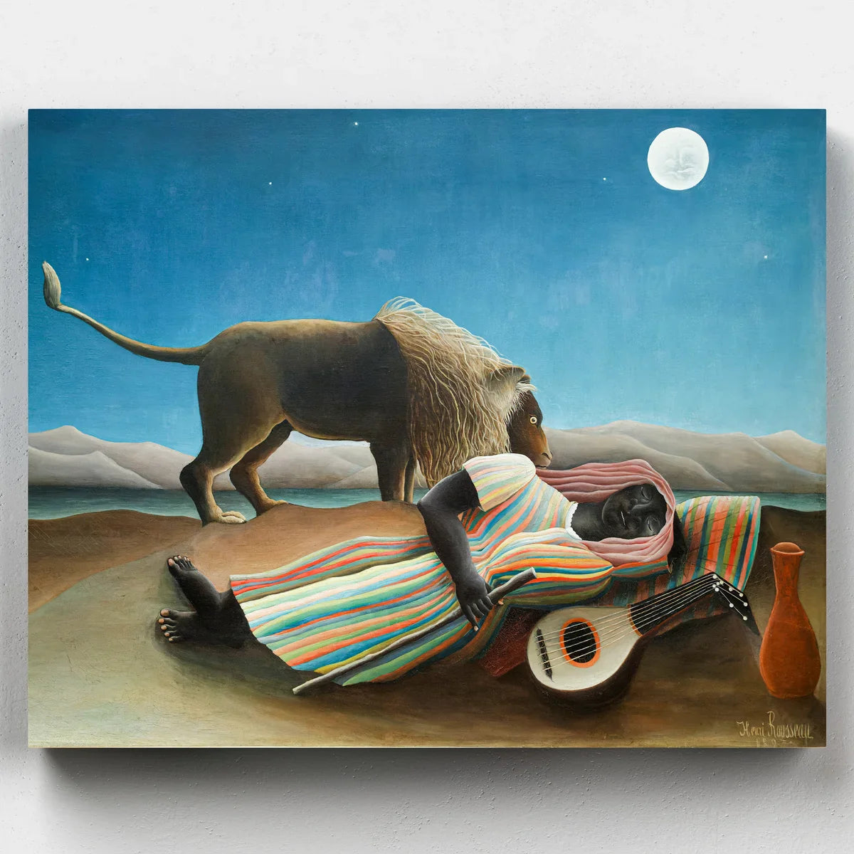 La Gitana Dormida - Kit Pintar por Números