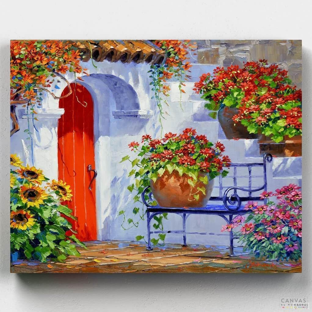 La Cálida Brisa del Verano - Pintar por Números- Pintar por Números- Canvas by Numbers