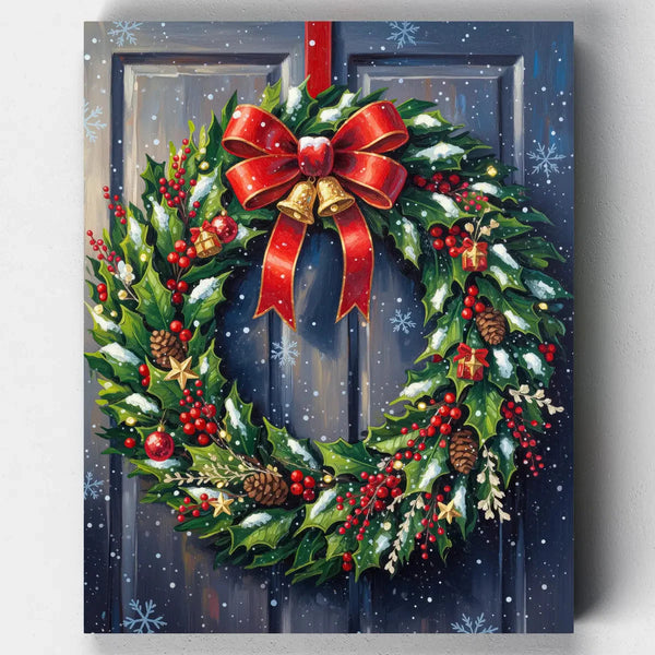 Corona de Alegría- Pintar por Números- Canvas by Numbers