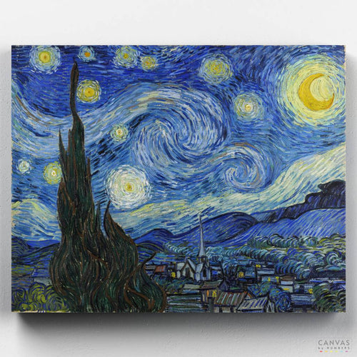 Paint Starry Night to gift