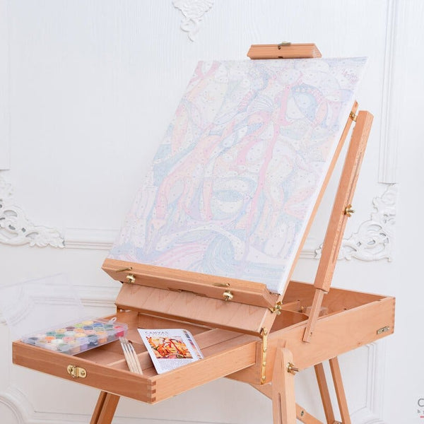 La Mirada del Tigre- Pintar por Números- Canvas by Numbers