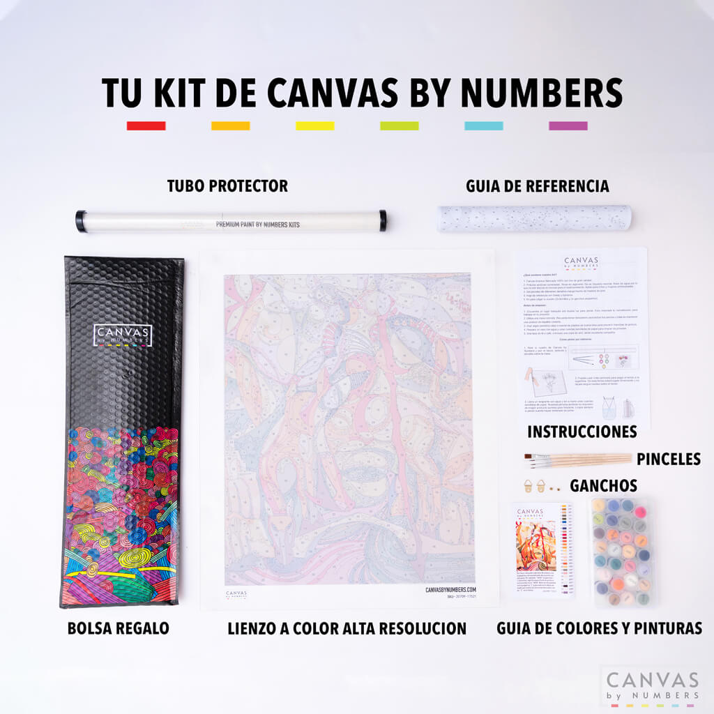 Huerta- Pintar por Números- Canvas by Numbers